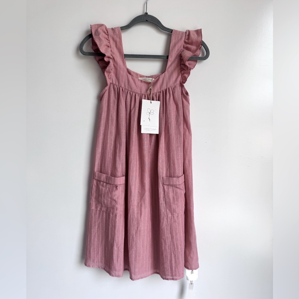 Christy Dawn Bennet Dress Ojai Sunset Women XS 100% Organic‎ Cotton Cottagecore - Picture 3 of 15